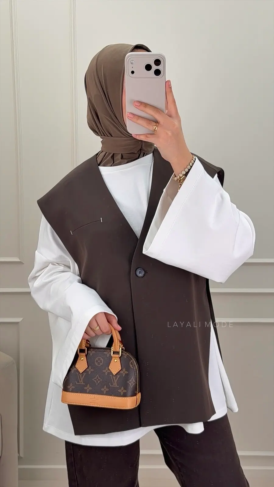 Gilet Spencer Blazer Xara Dark Brown