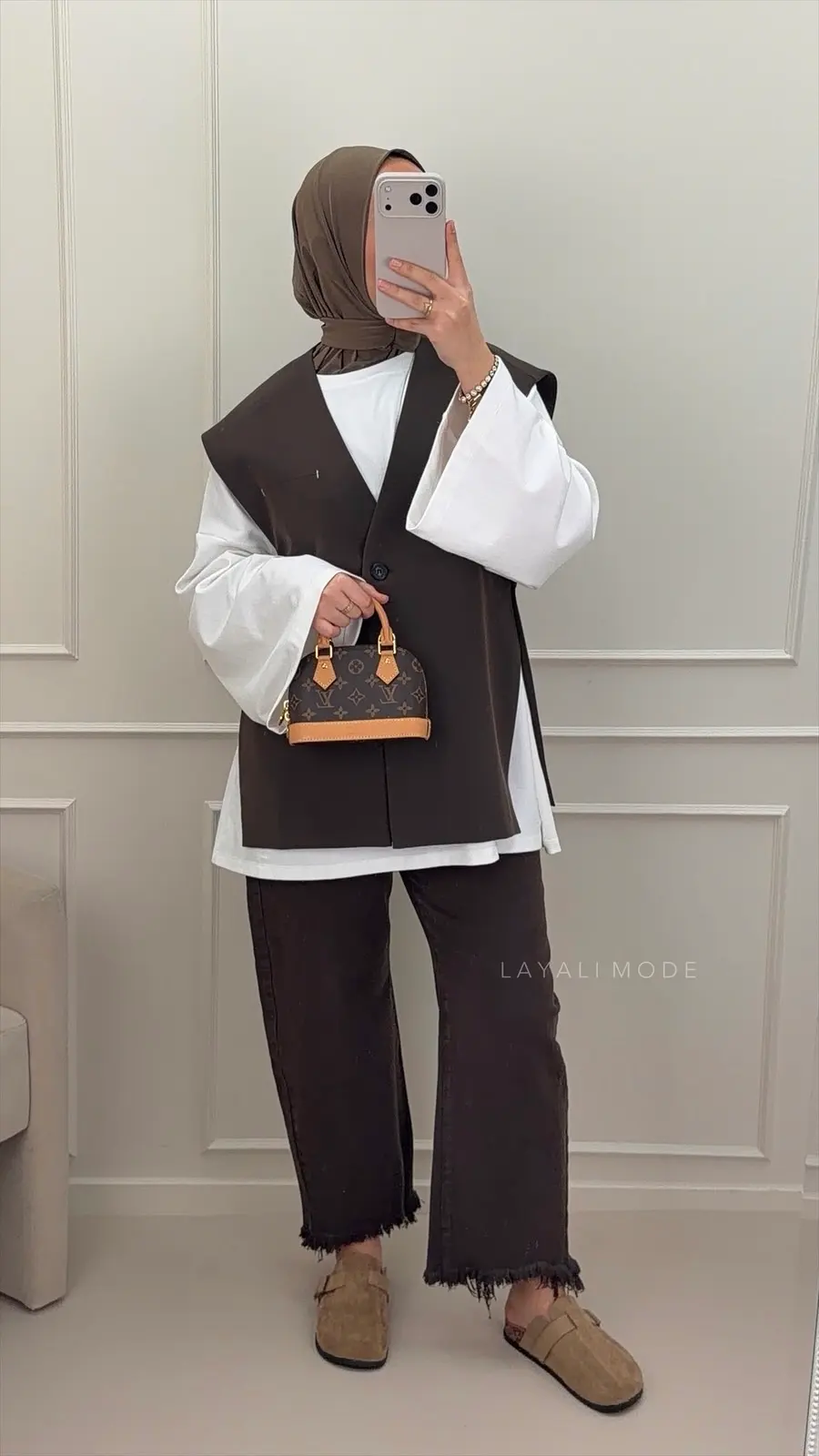 Gilet Spencer Blazer Xara Dark Brown