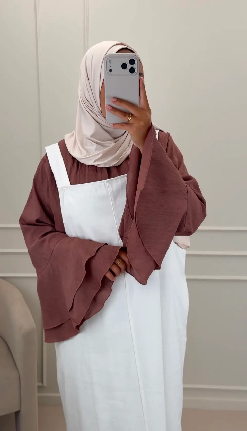 Tuinjurk Alicia Off White