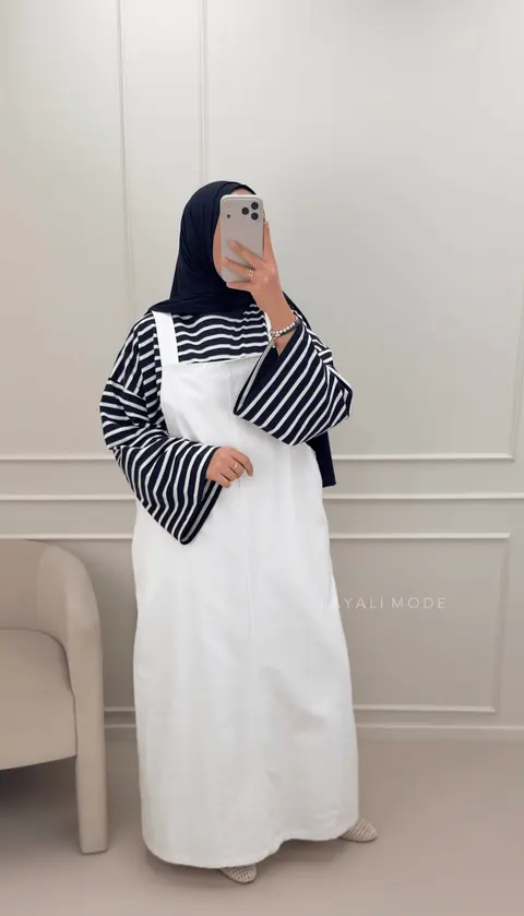 Tuinjurk Alicia Off White