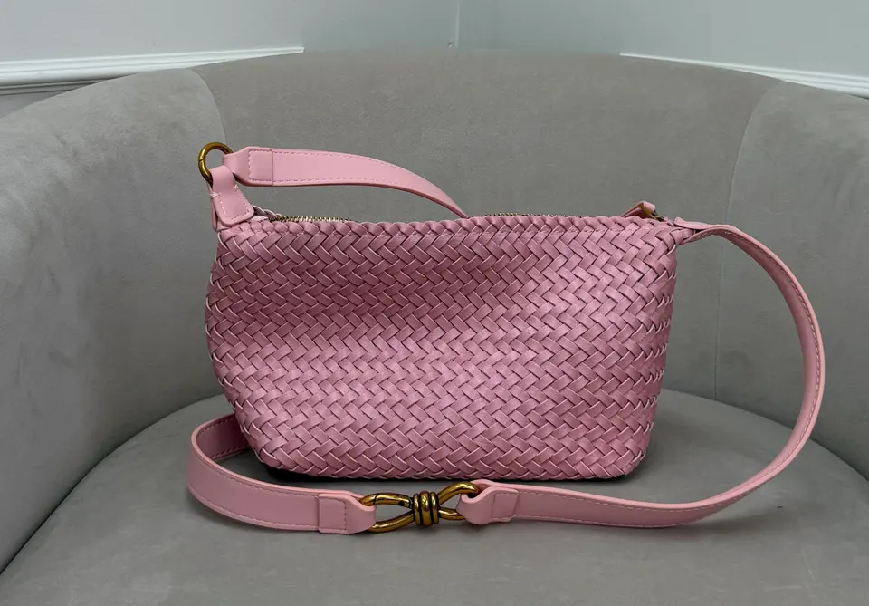 Woven bag Kyra Pink