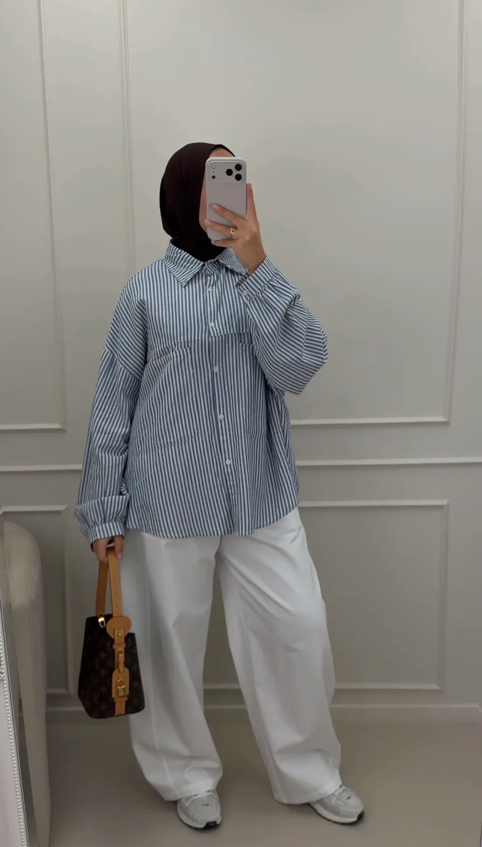 Oversized Blouse Mila Jeans Blue