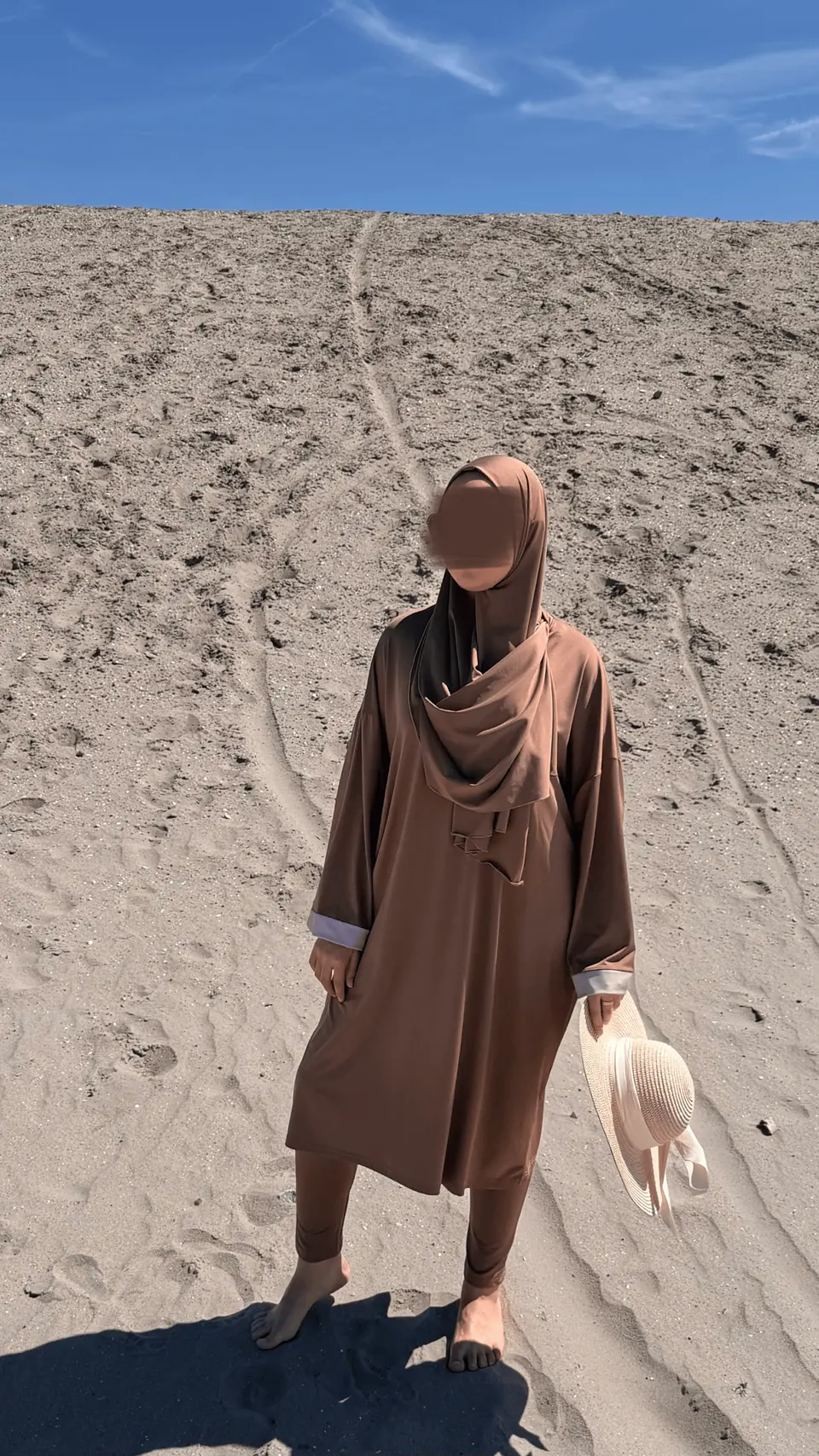 Burkini Lunaire Midi Mokka
