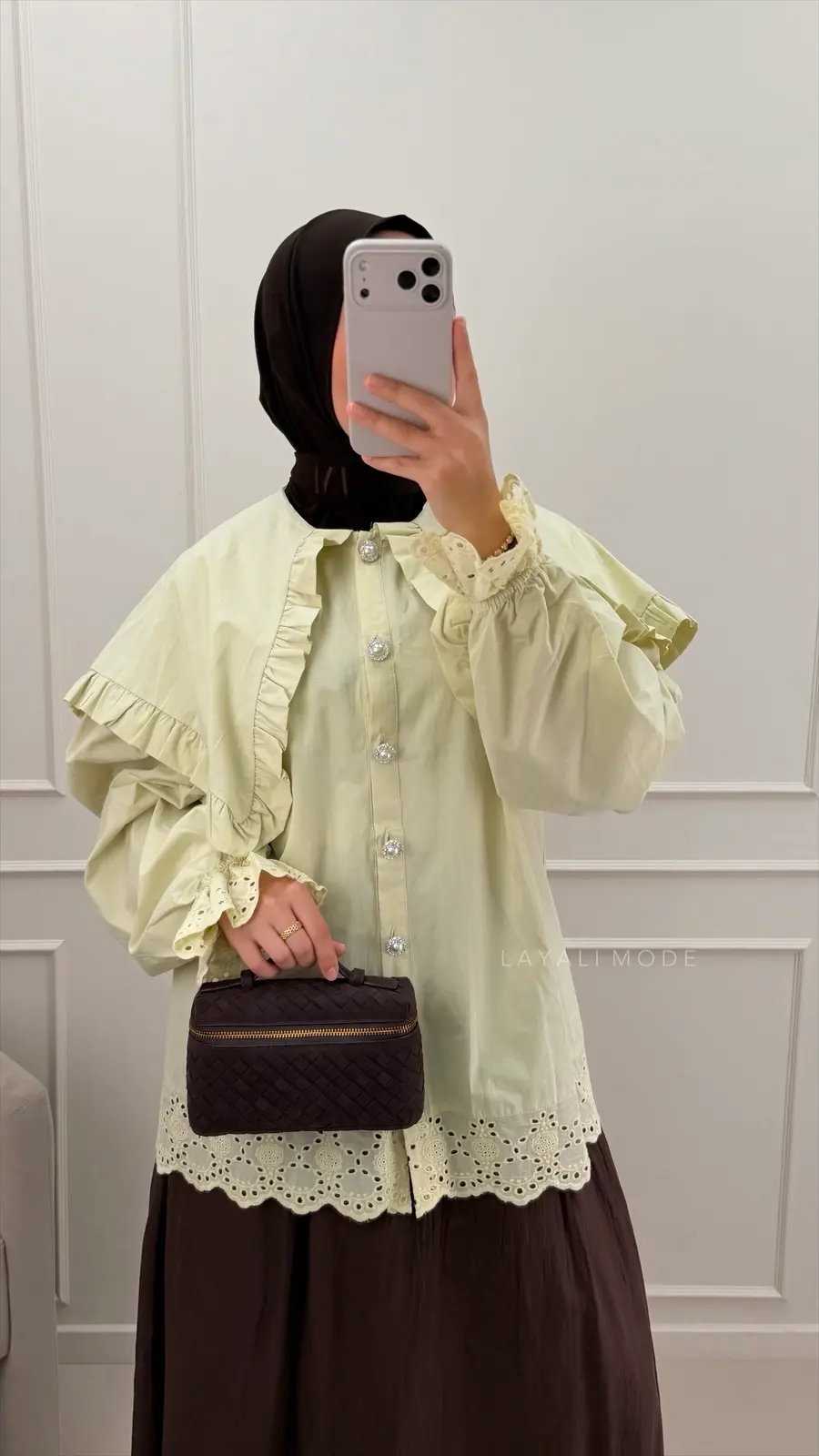 Blouse Marieke Dusty Mint