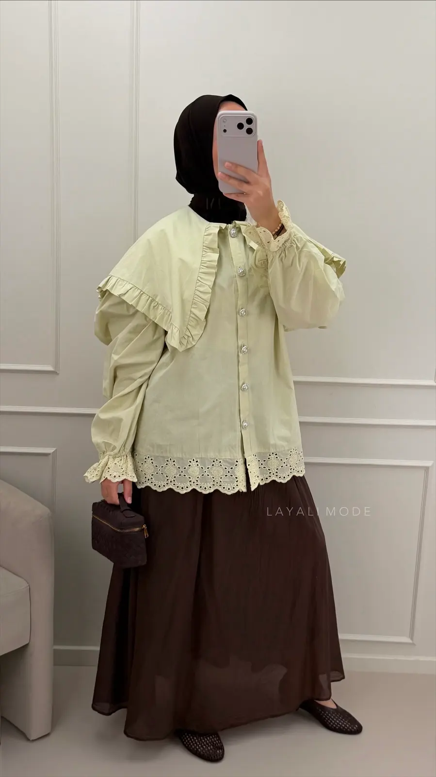 Blouse Marieke Dusty Mint