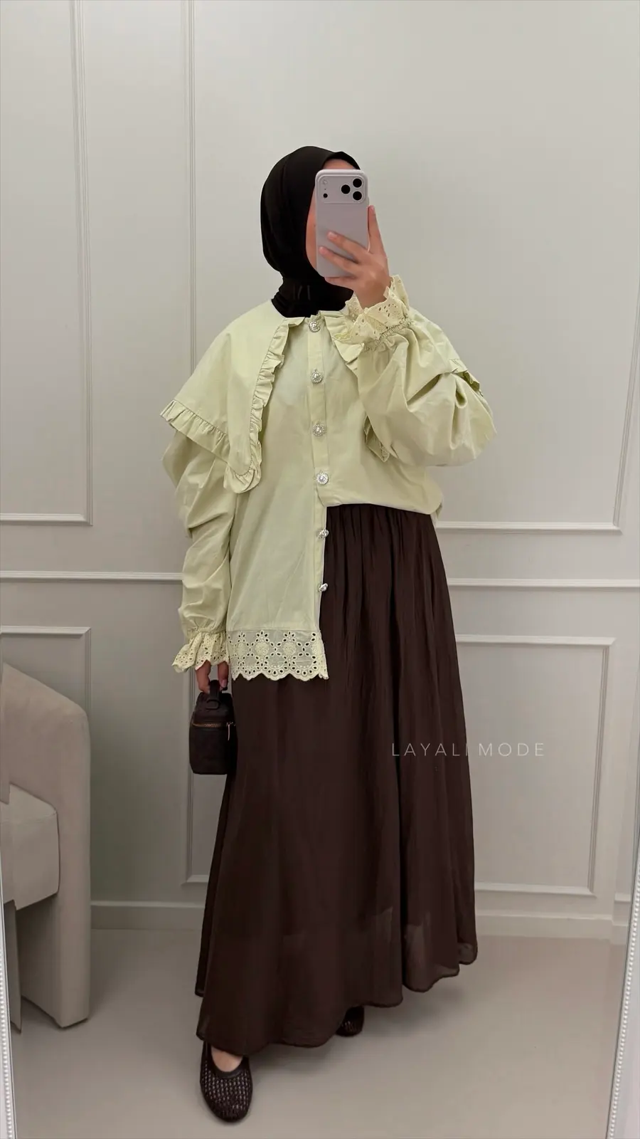 Blouse Marieke Dusty Mint