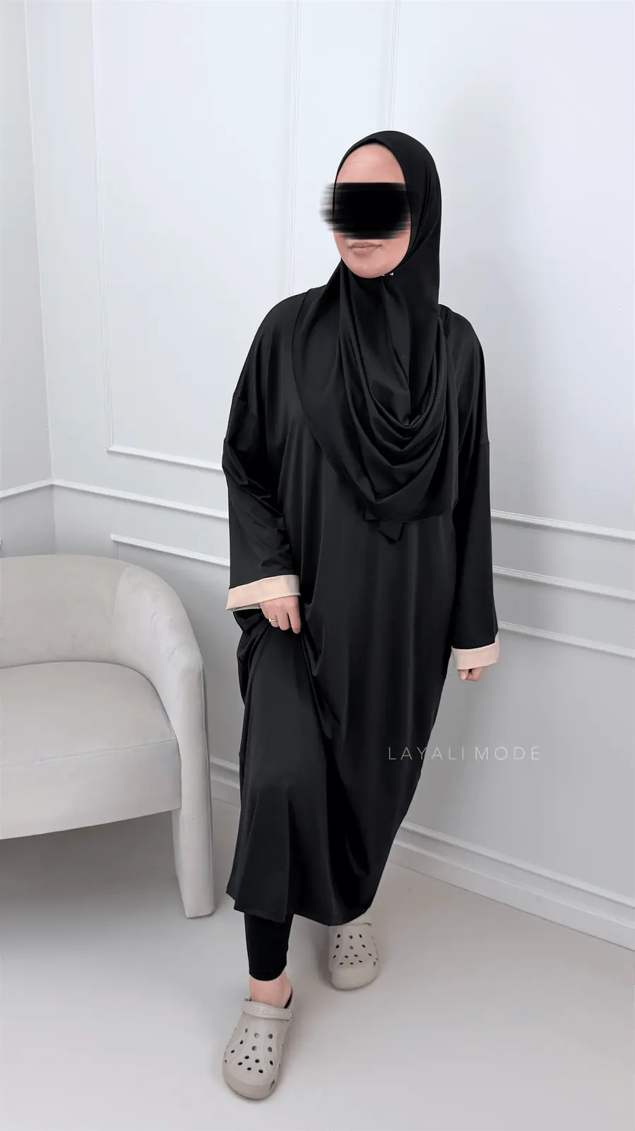 Burkini Lunaire Maxi Black
