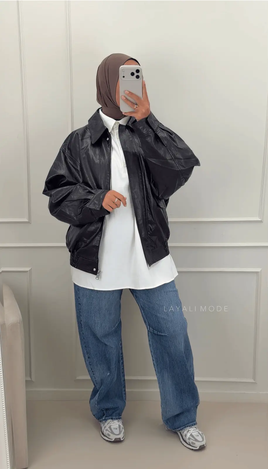 Leather Jacket Charlie Dark Brown