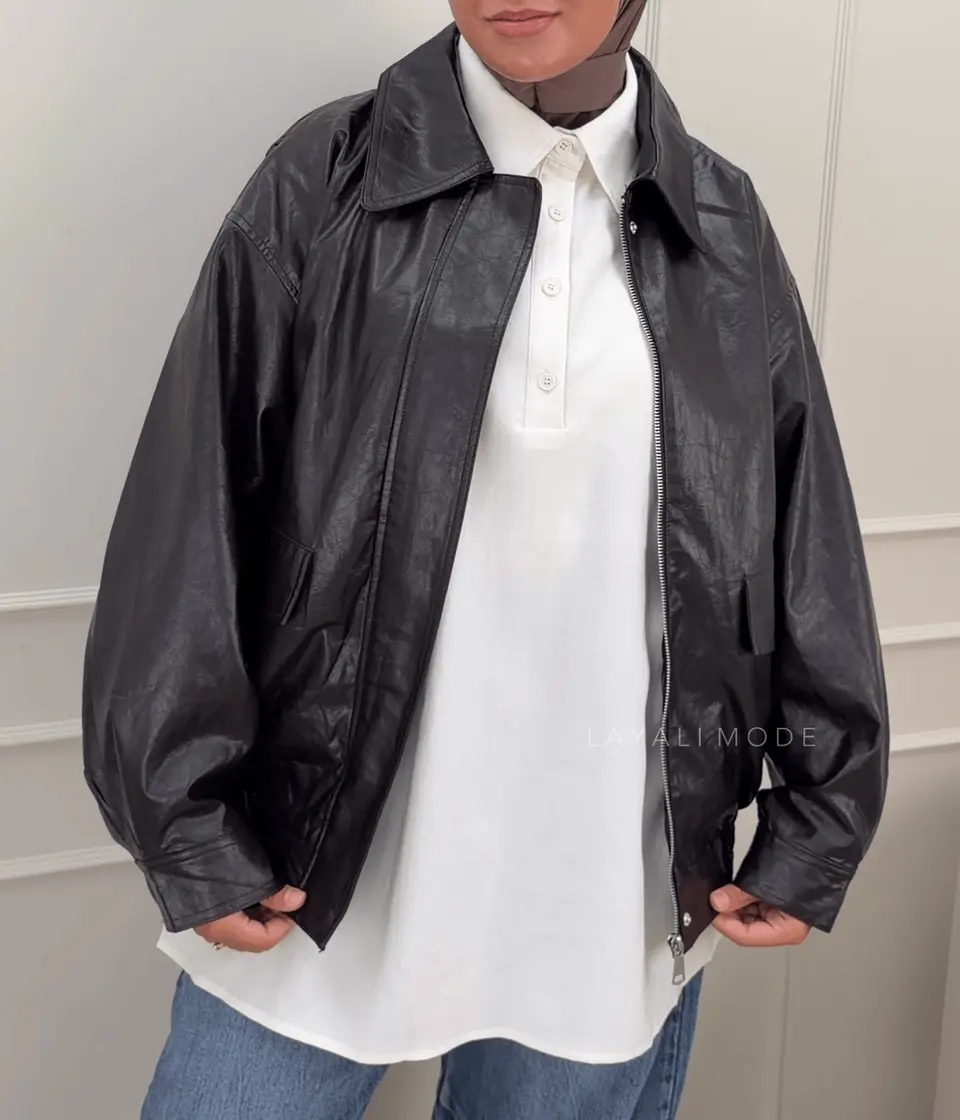 Leather Jacket Charlie Dark Brown