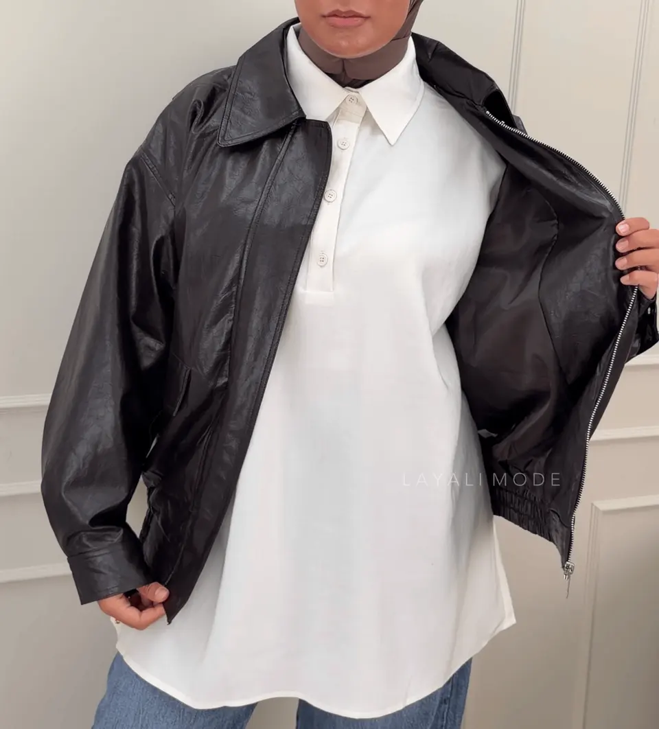 Leather Jacket Charlie Dark Brown