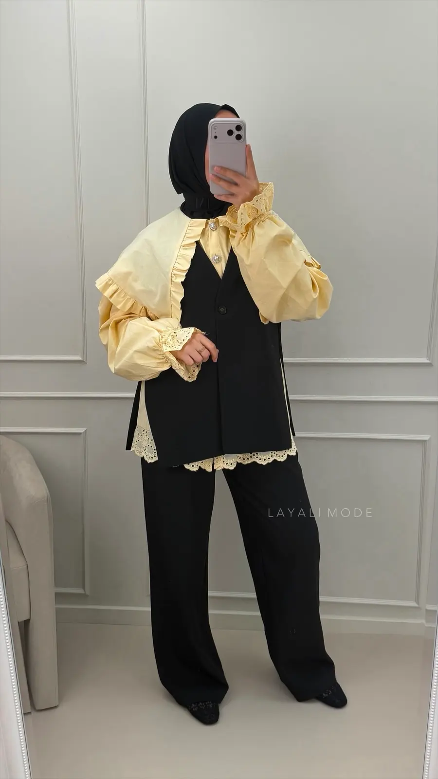 Gilet Spencer Blazer Xara Black