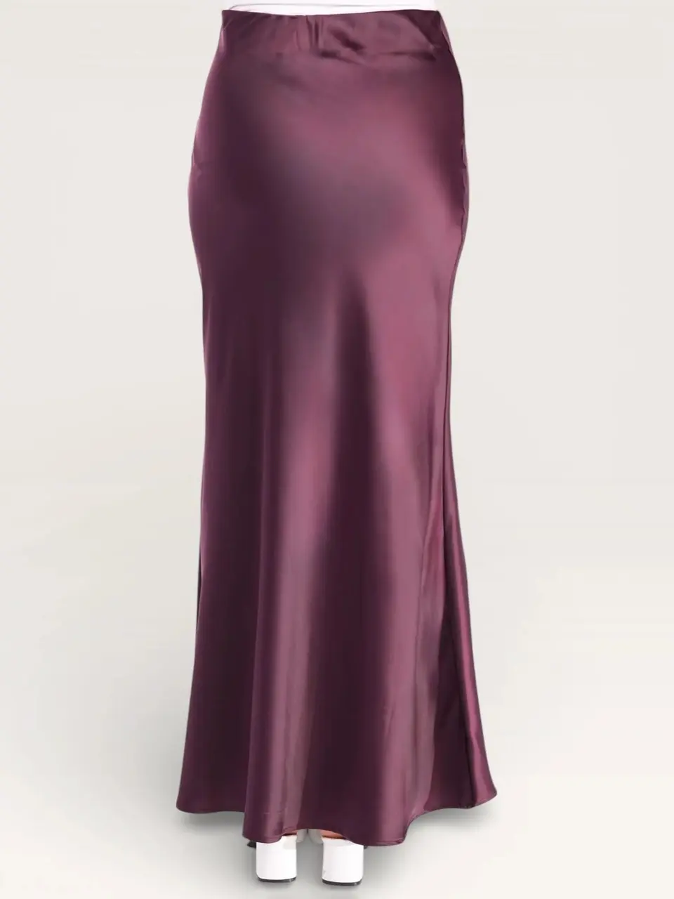 silk muse skirt - purpur
