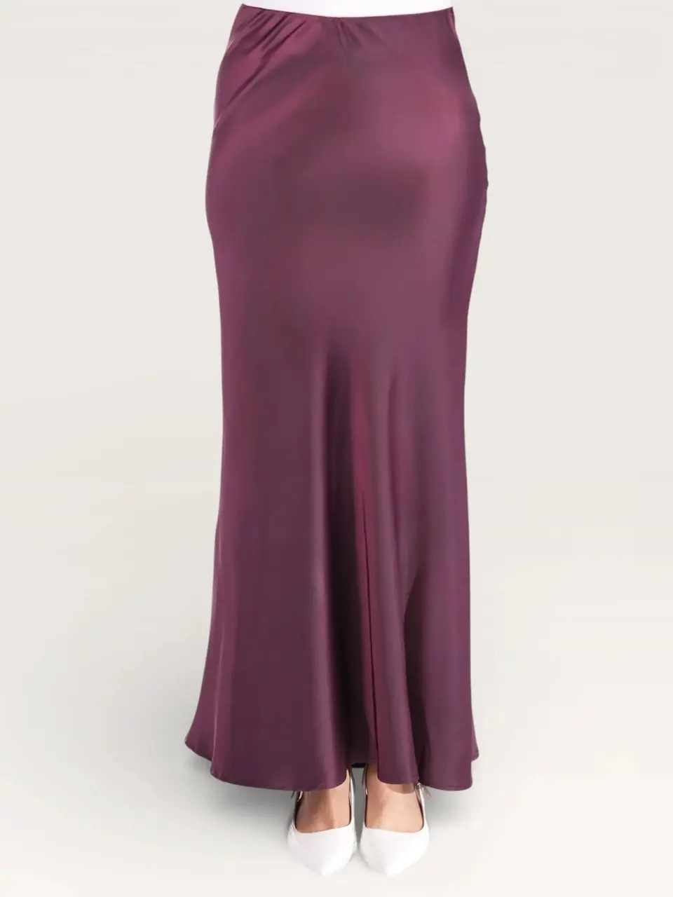 silk muse skirt - purpur
