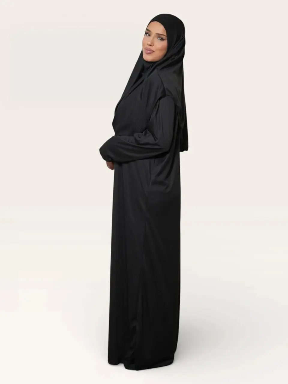 prayer dress jersey - black