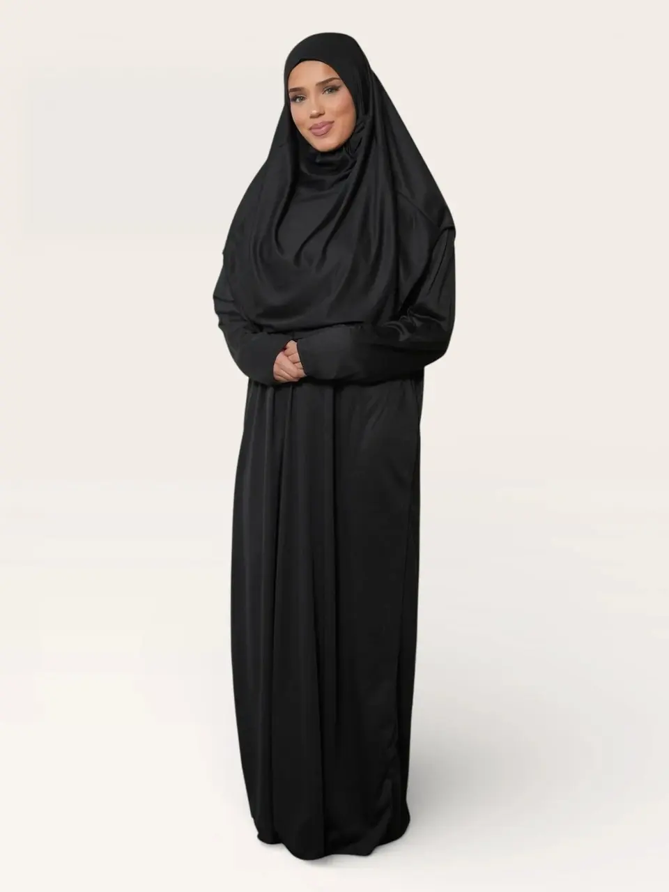 prayer dress jersey - black