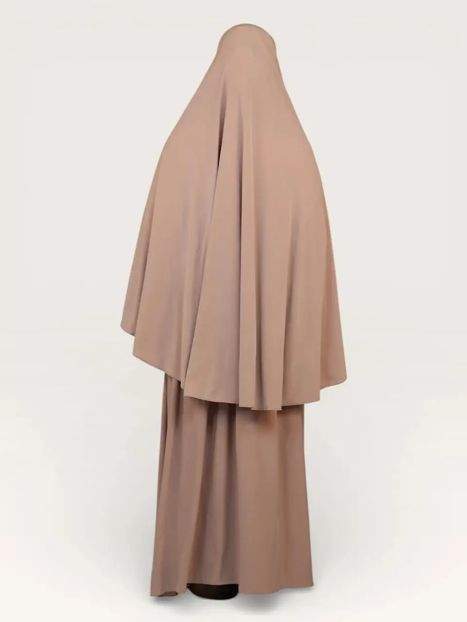 premium khimar set - beige