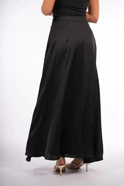 satin poésie - black