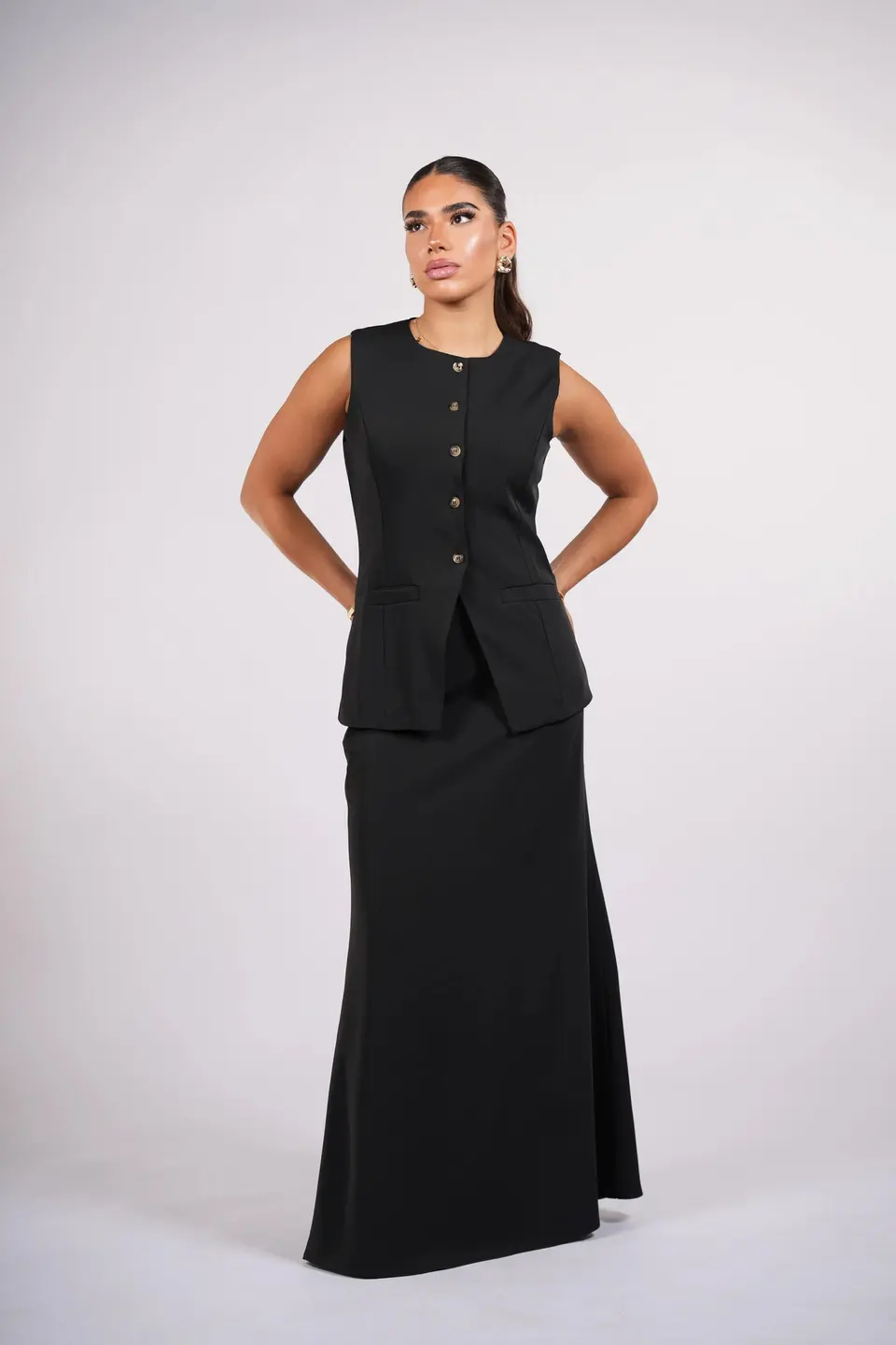 old vienna skirt - black