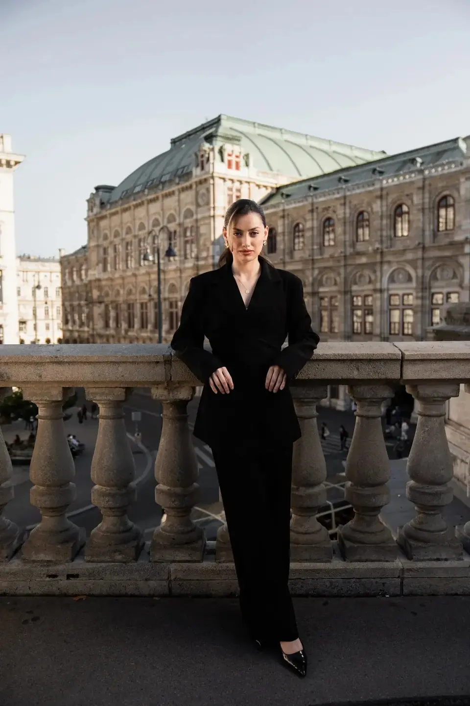 the noble pants - black