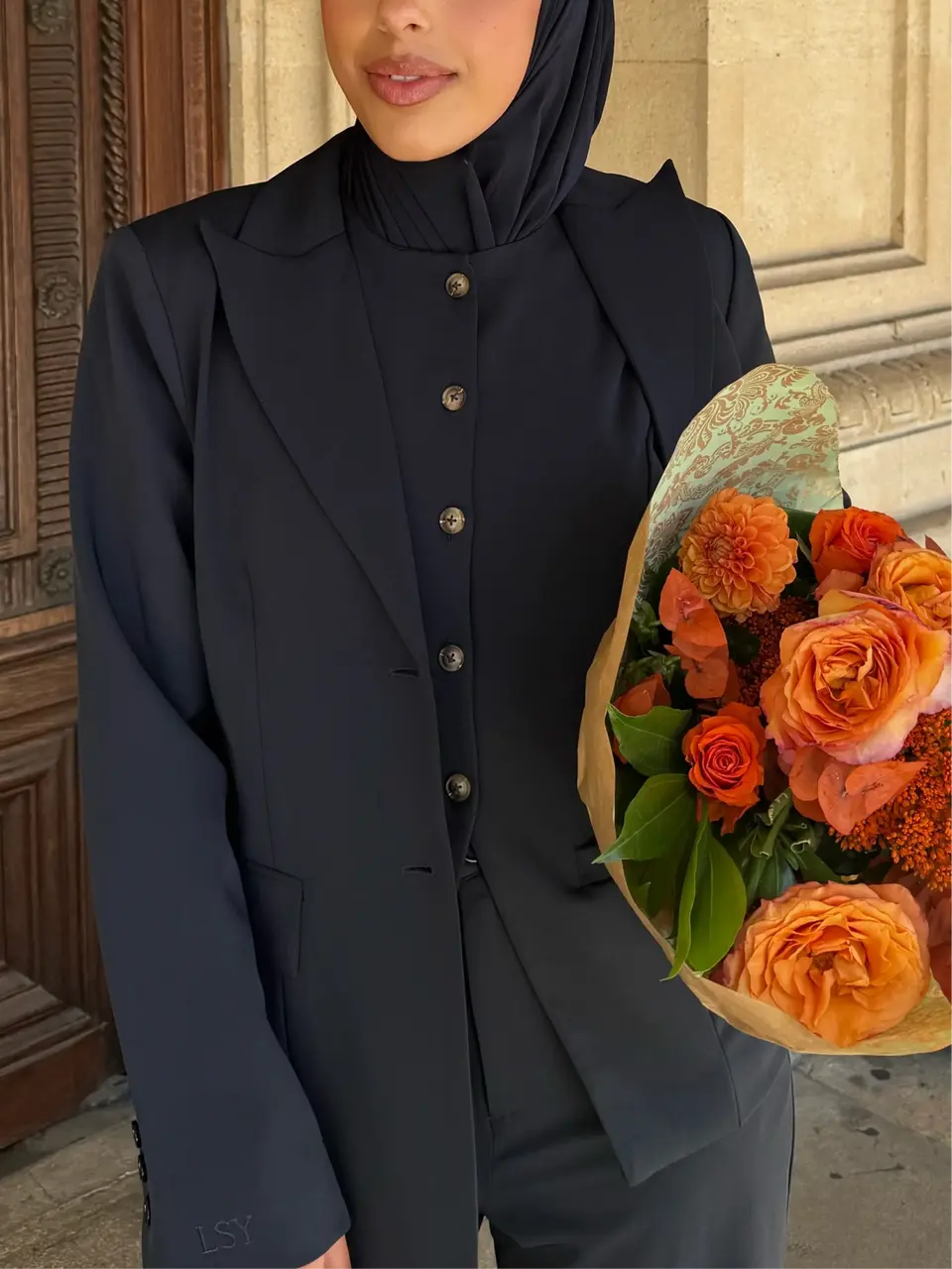 the palais blazer - navy