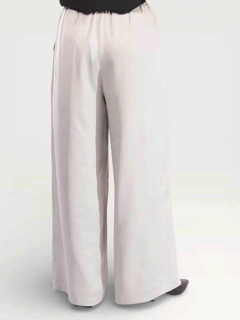 silk muse pants - pistachio