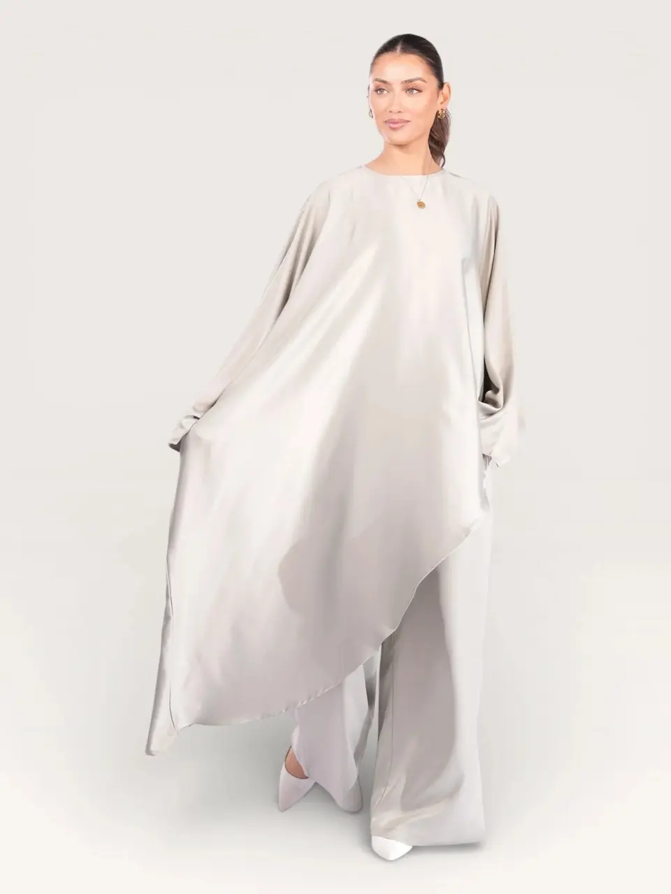 silk muse long version - pistachio