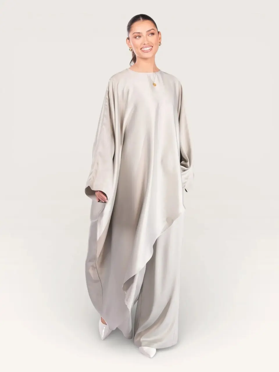 silk muse long version - pistachio