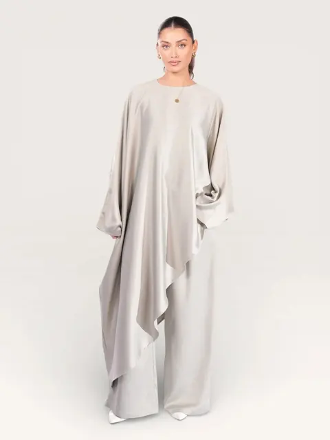 silk muse long version - pistachio