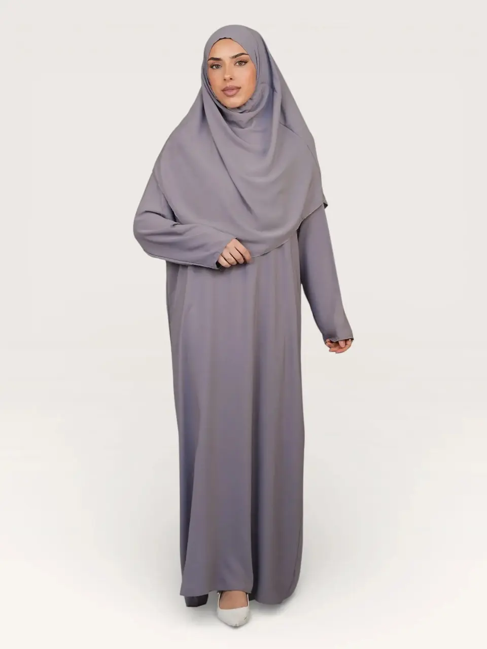 prayer dress medina - grey
