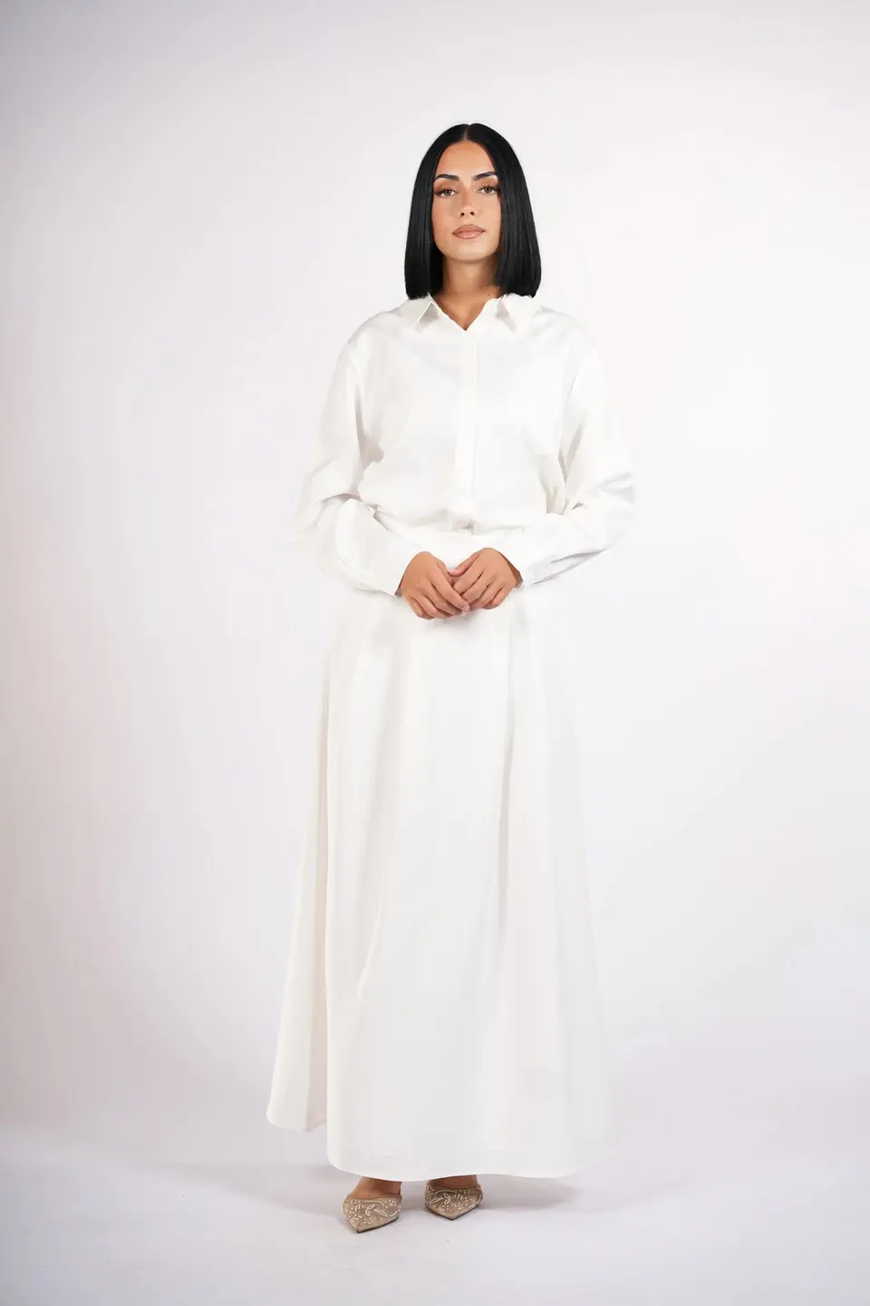 timeless skirt - white