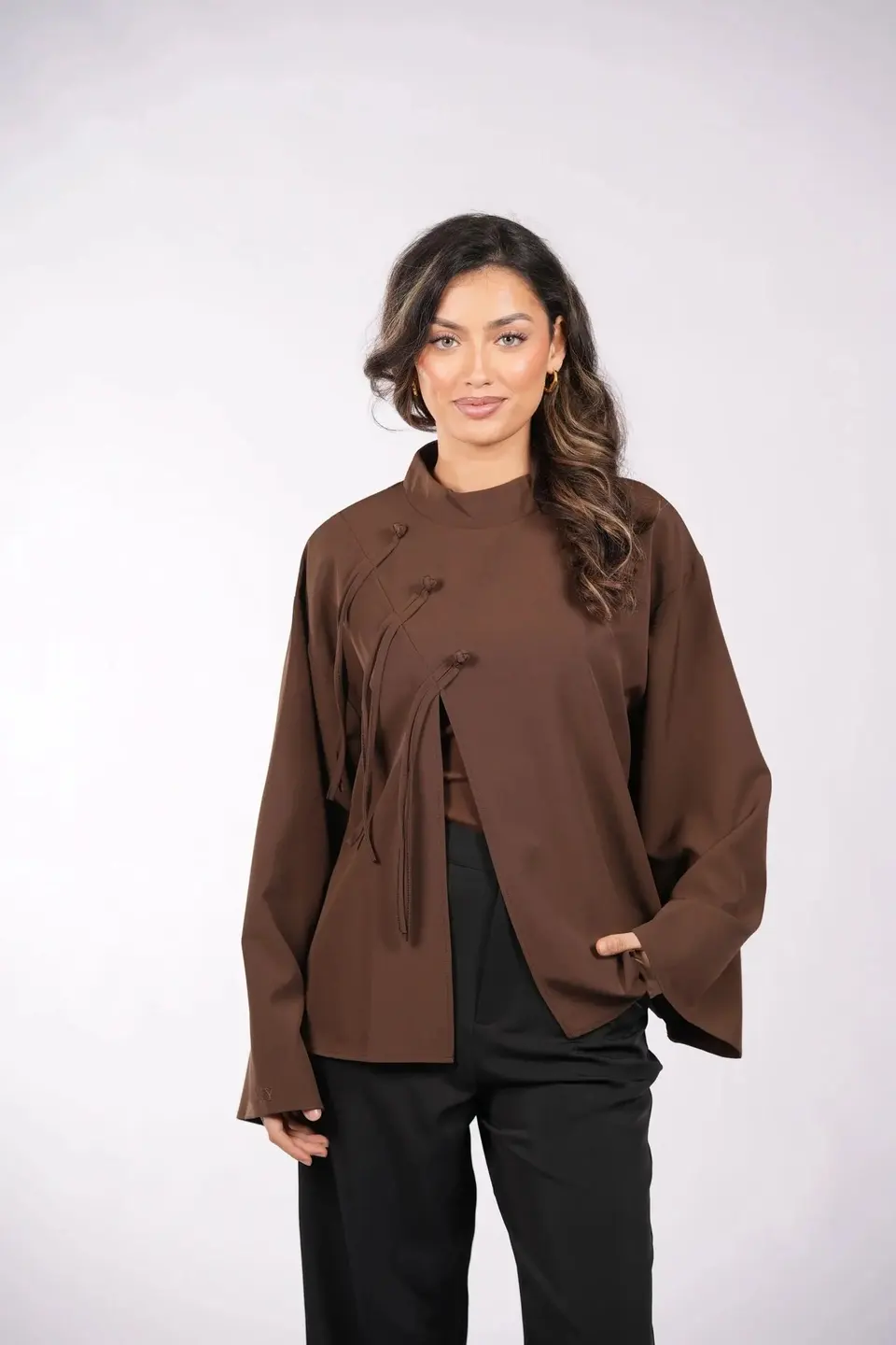 the legacy shirt - dark chocolate