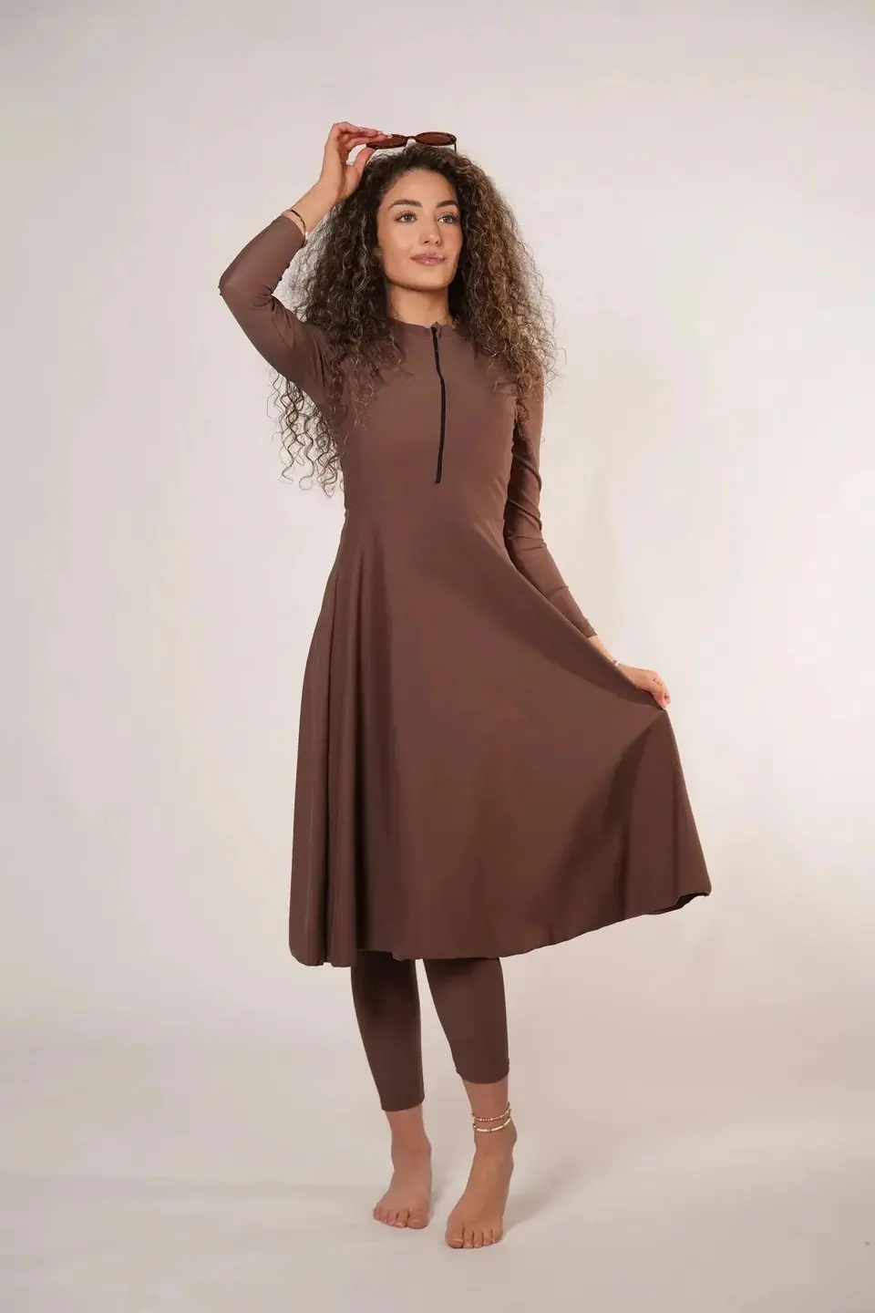 AZZURRA SET - BROWN