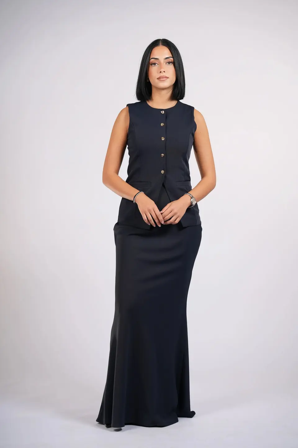 old vienna skirt - navy