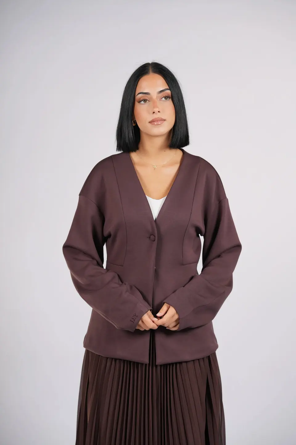 opera blazer - espresso