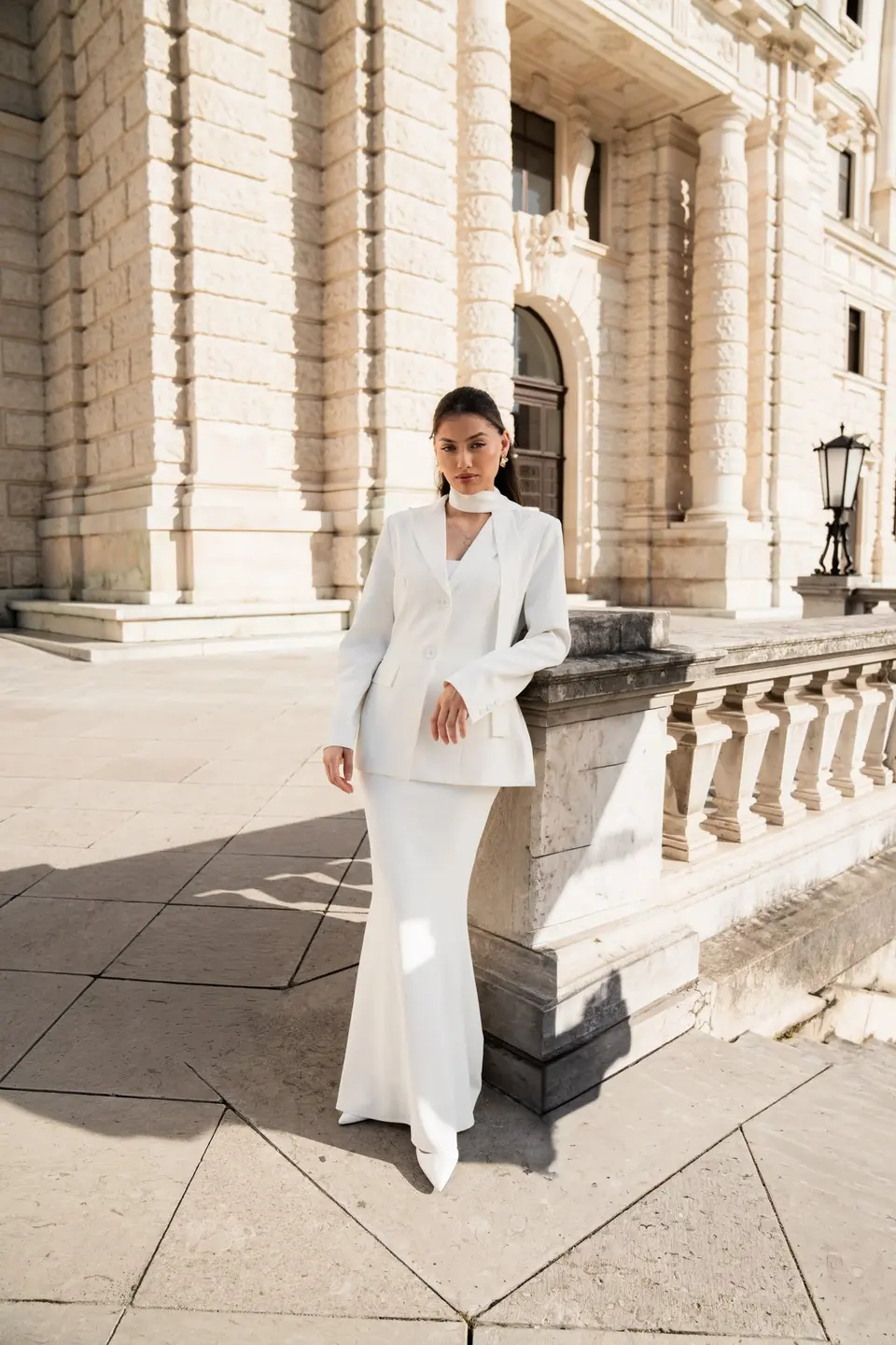 the palais skirt - white