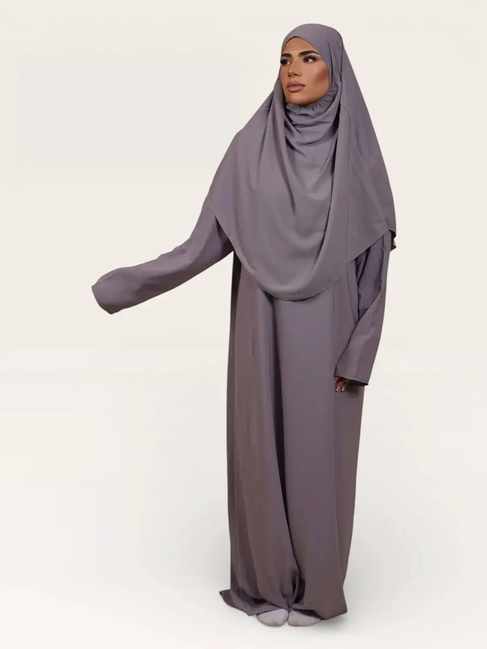 prayer dress jersey - grey