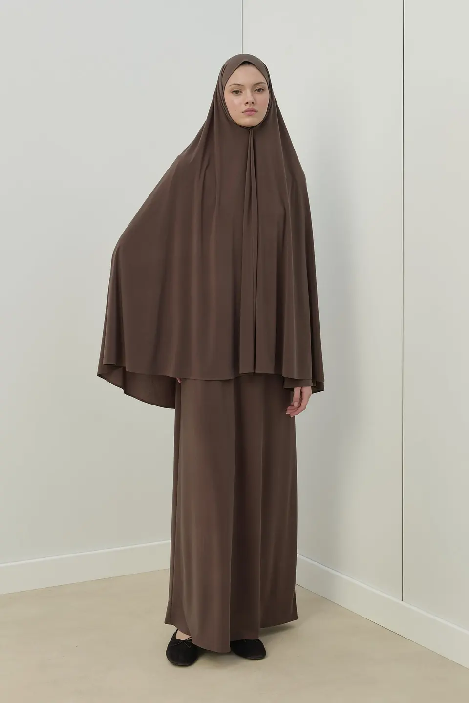 Breathable Jersey Khimar set