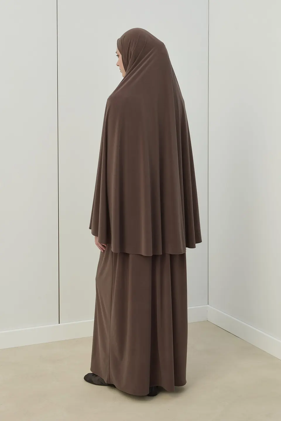 Breathable Jersey Khimar set
