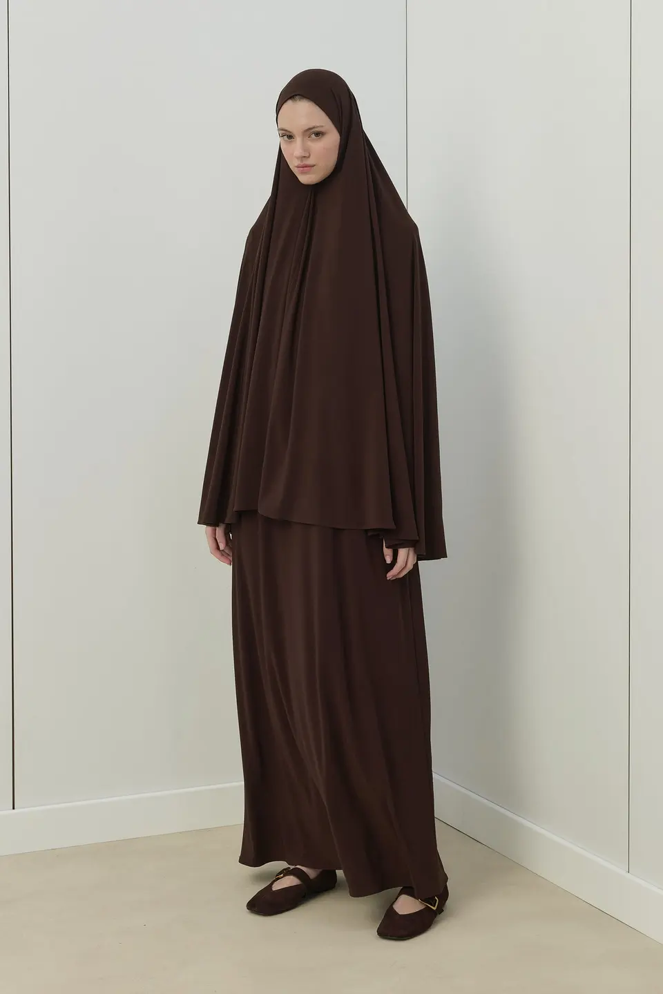 Breathable Jersey Khimar set