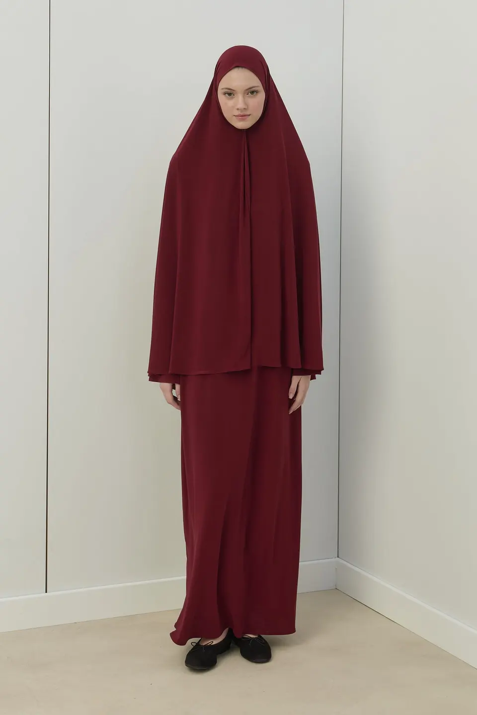 Breathable Jersey Khimar set