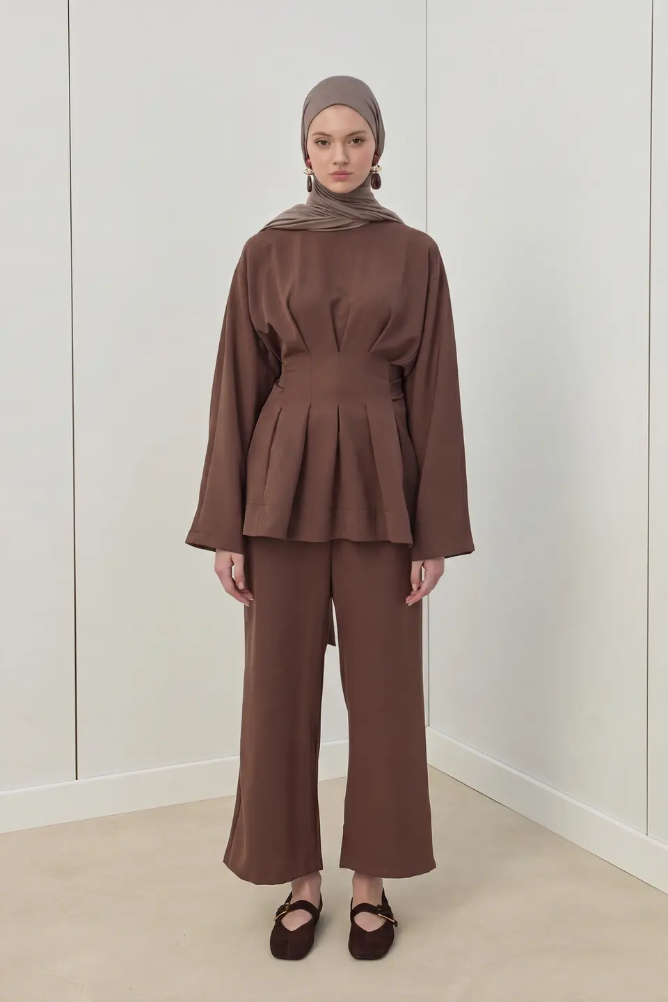 Twinset met Plooidetail