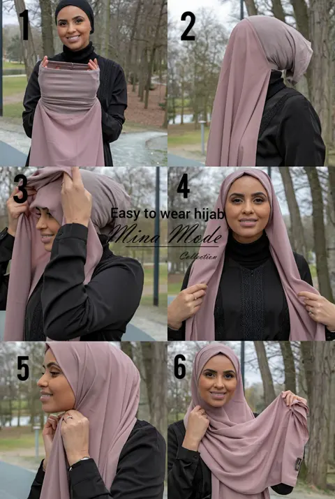Easy to waer hijab -CHIFFON LIGHTWEIGHT