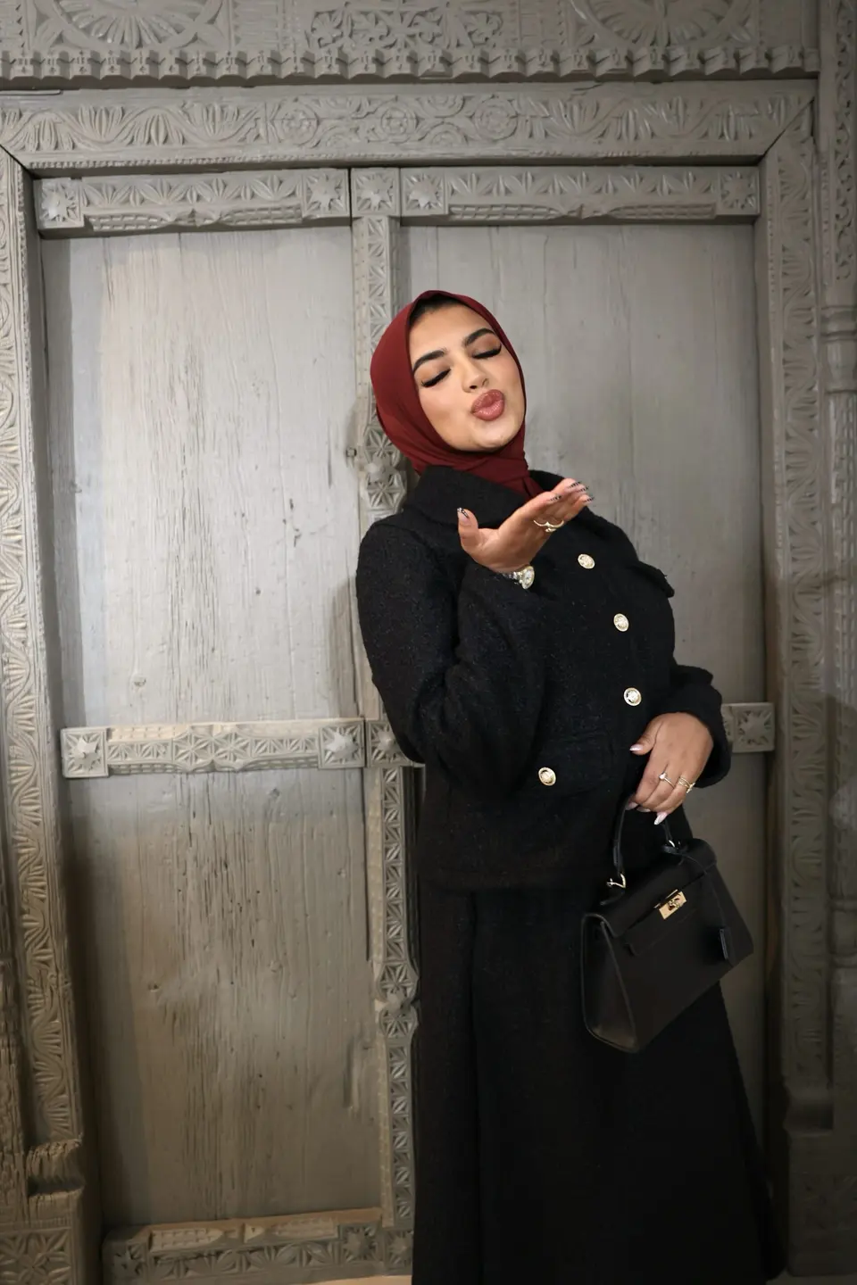 Co-ord set teddy black