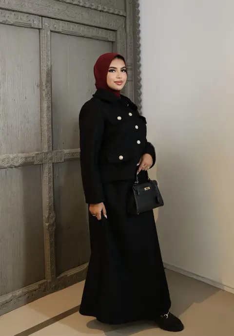 Co-ord set teddy black