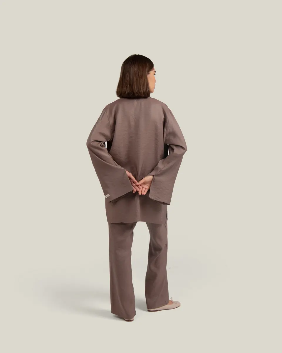 LOOSE BLOUSE - ROSE TAUPE