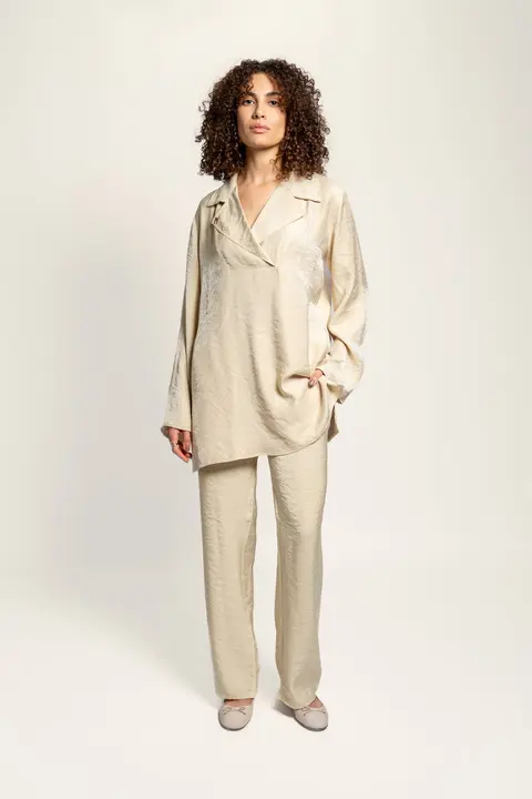 LOOSE PANTS - BUTTER YELLOW