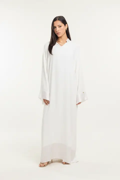 TUNIC DRESS - WHITE
