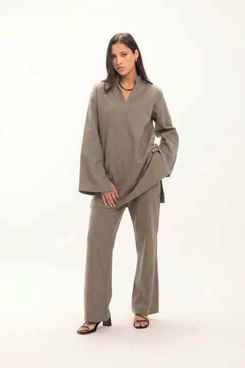 LOOSE BLOUSE - ASH
