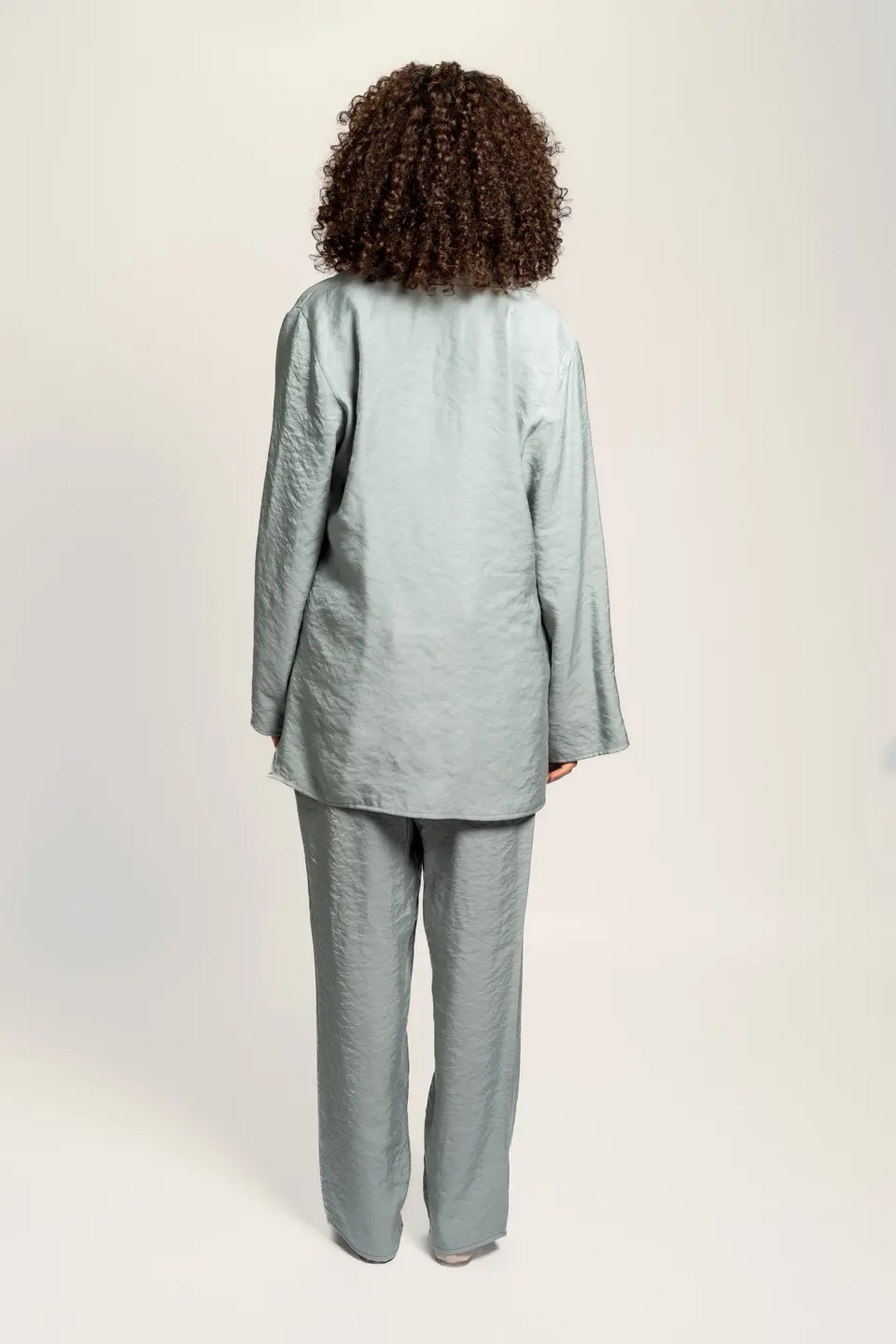 LOOSE PANTS - OCEAN BLUE