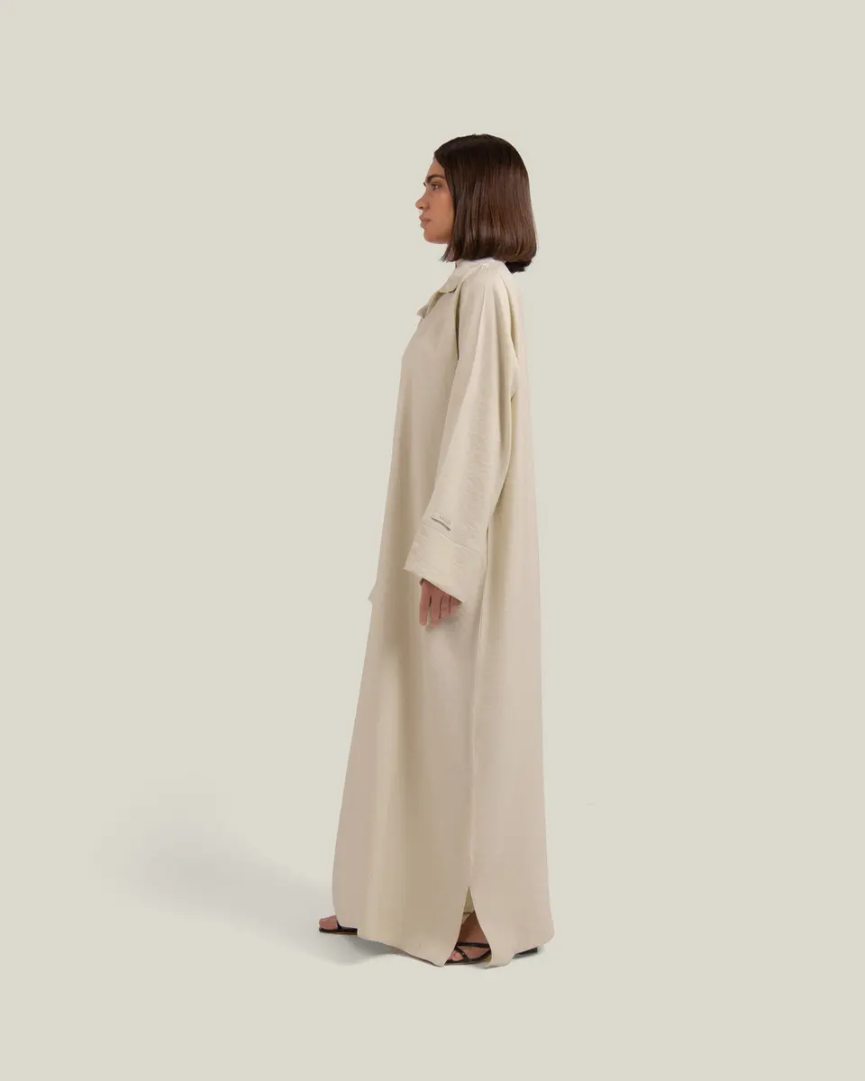 BLOUSE DRESS - VANILLA